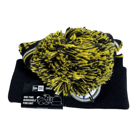Pittsburgh Steelers For Child New Era Knit Hat Beanie Winter Stocking Hat - Picture 3 of 6